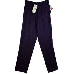 Jantzen Womens 90s Pants Size 8 High-Waisted Purple Houndstooth Deadstock